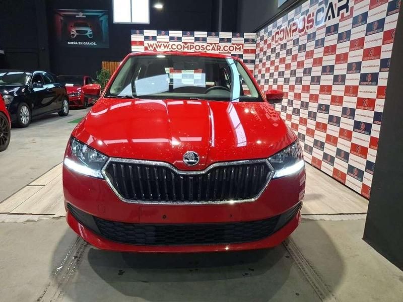 Usado Skoda Fabia Active 75 CV (55 kW) 2020 Rojo Utilitario