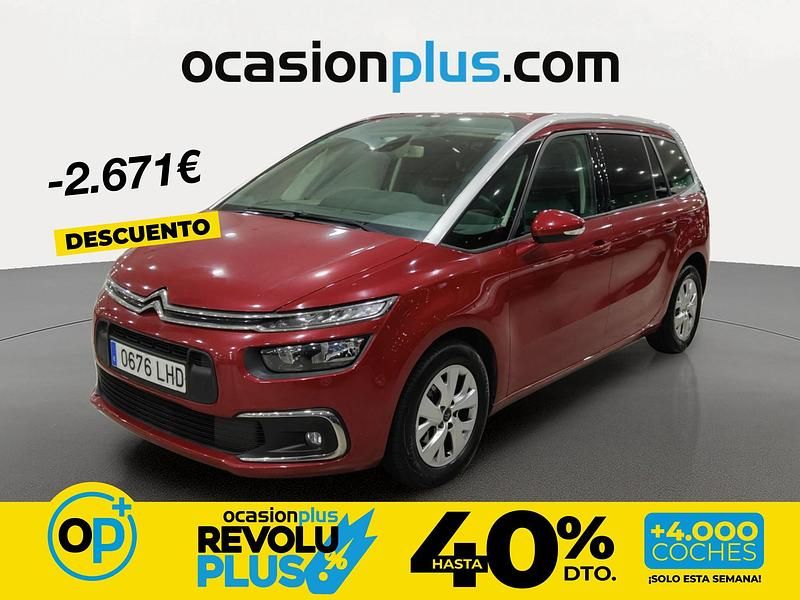 Usado Citroën C4 Feel 130 CV (95 kW) 2020 Rojo Monovolumen