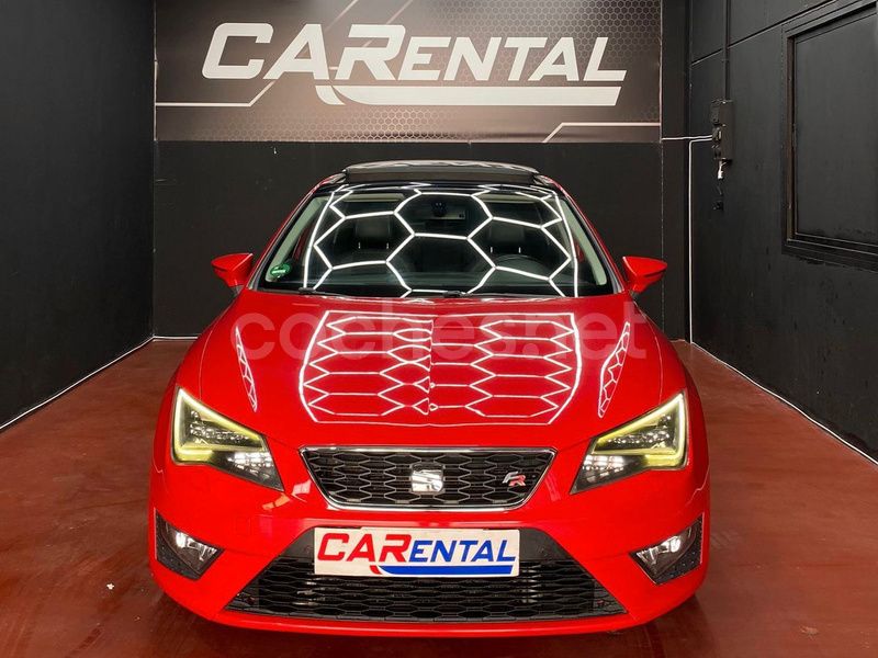 Usado Seat Leon FR 150 CV (110 kW) 2015 Rojo Berlina