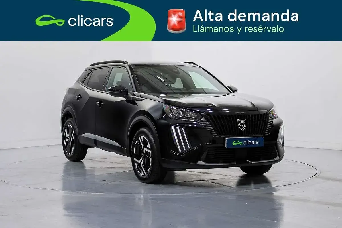 Usado Peugeot 2008 Allure 102 CV (75 kW) 2025 Negro SUV