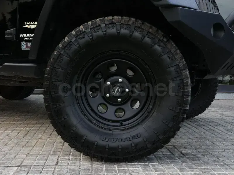 Usado Jeep Wrangler Rubicon 200 CV (147 kW) 2008 Negro SUV