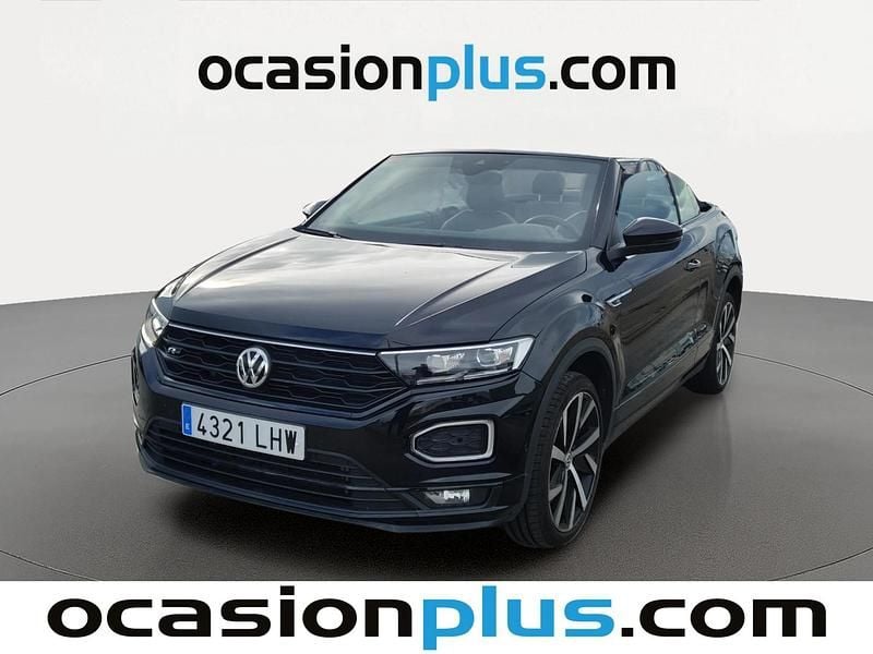 Usado VW T-Roc R-line 150 CV (110 kW) 2020 Negro SUV