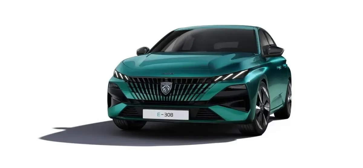 Nuevo Peugeot e-308 Allure 114 kW (156 CV) 2025 Azul claro Utilitario