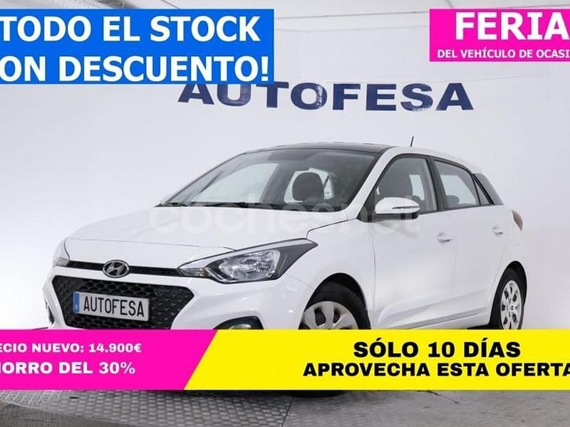 Blanco Usado 2019 Hyundai i20 Berlina | 10.400 € (Precio justo) - Imagen 1/4