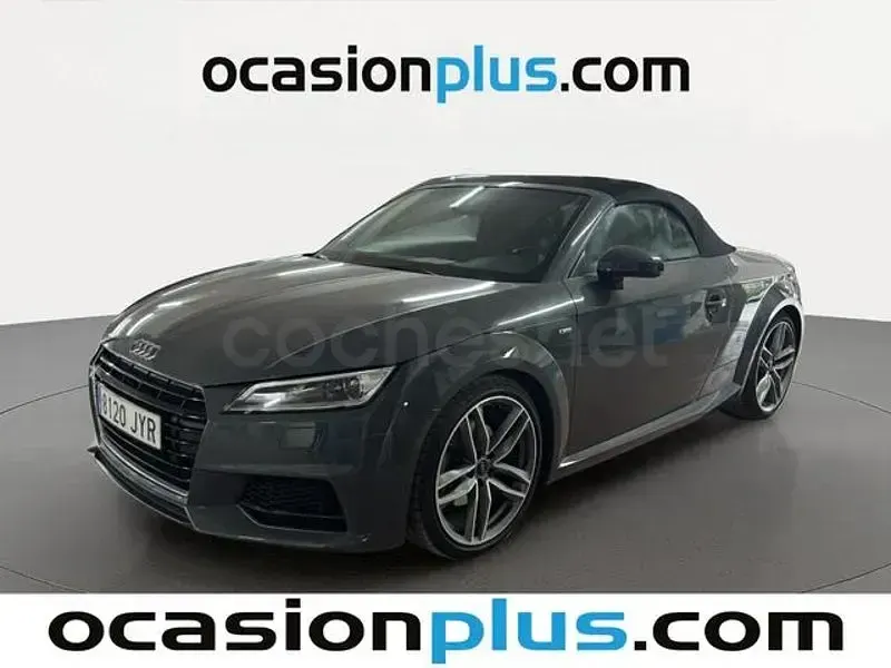 Usado Audi TT Roadster S-Line 180 CV (132 kW) 2017 Gris / plata Descapotable