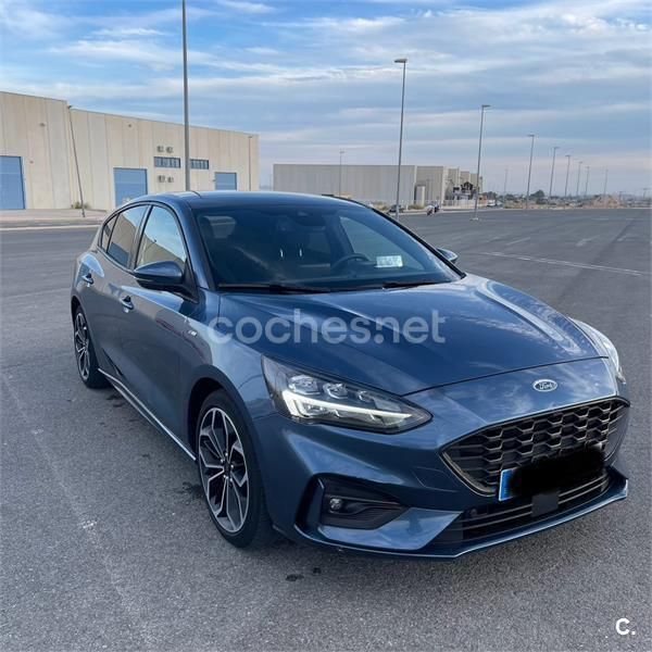 Azul Usado 2019 Ford Focus ST-Line Berlina | 17.400 € (Precio justo) - Imagen 1/4