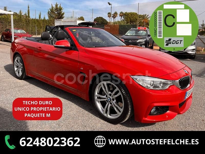 Rojo Usado 2014 BMW 435 Descapotable | 27.500 € (Buen precio) - Imagen 1/4