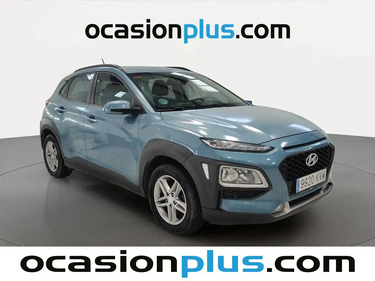 Usado Hyundai Kona 120 CV (88 kW) 2019 Azul SUV