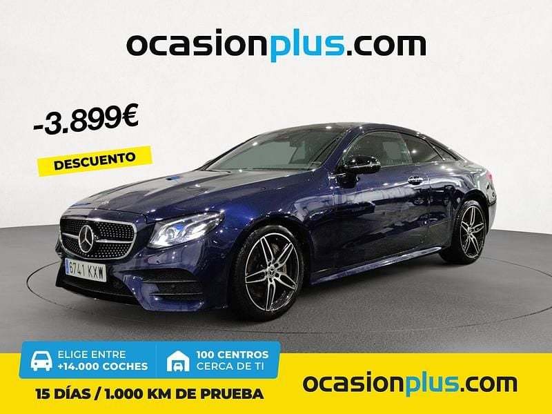 Azul Usado 2018 Mercedes E300 Coupe | 36.890 € (Precio justo) - Imagen 1/4