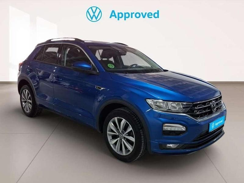 Azul Usado 2021 VW T-Roc Advance SUV | 24.380 € (Un poco caro) - Imagen 1/4