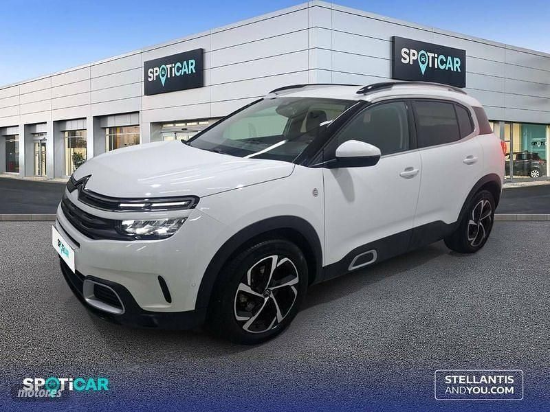 Blanco Usado 2021 Citroën C5 Aircross PureTech SUV | 18.450 € (Precio justo) - Imagen 1/4