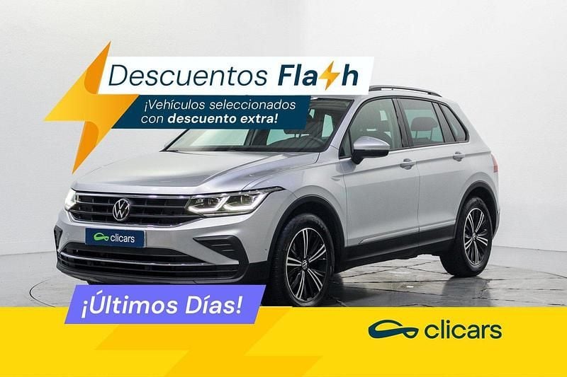Gris Usado 2022 VW Tiguan Life SUV | 25.490 € (Super precio) - Imagen 1/4