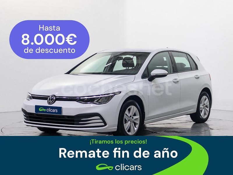 Blanco Usado 2022 VW Golf Berlina | 19.990 € (Precio justo) - Imagen 1/4
