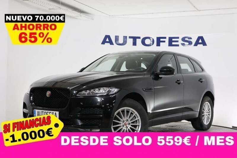 Negro Usado 2019 Jaguar F-Pace Prestige SUV | 24.650 € (Buen precio) - Imagen 1/4