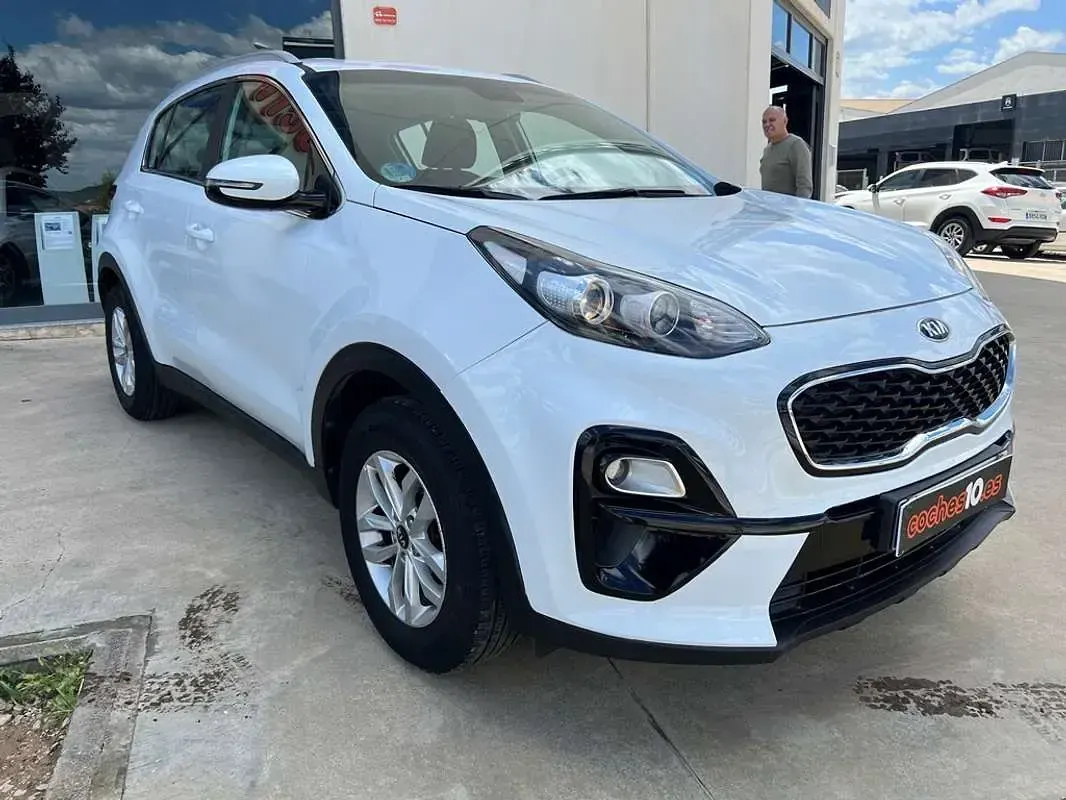 Usado Kia Sportage 116 CV (85 kW) 2020 Blanco SUV