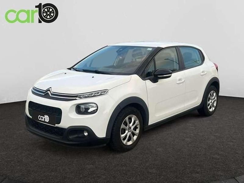 Blanco Usado 2018 Citroën C3 Live Utilitario | 8490 € (Precio justo) - Imagen 1/4