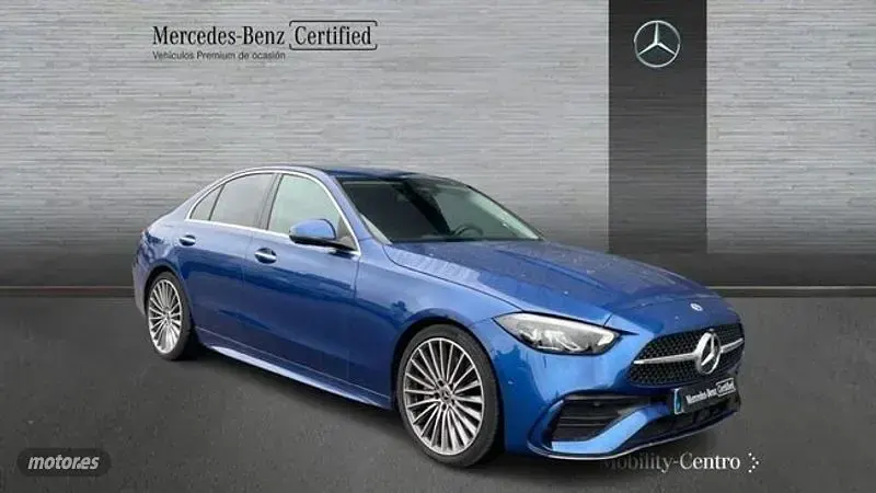 Usado Mercedes C200 163 CV (119 kW) 2023 Azul Berlina