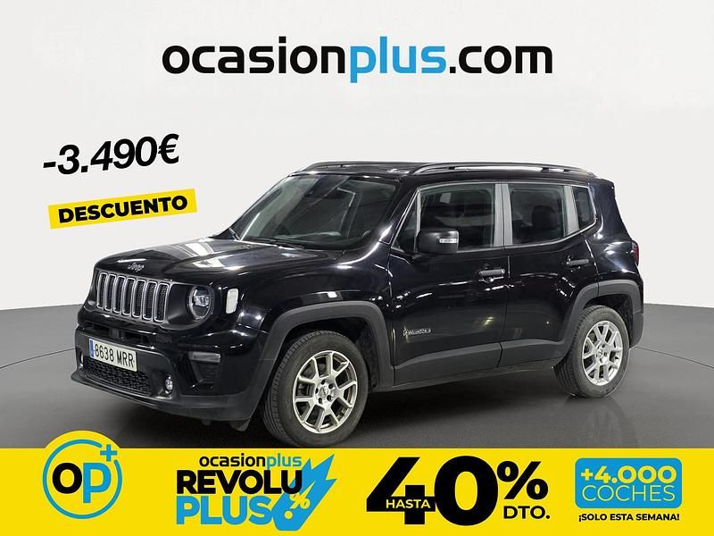 Usado Jeep Renegade Altitude 130 CV (95 kW) 2024 Negro SUV