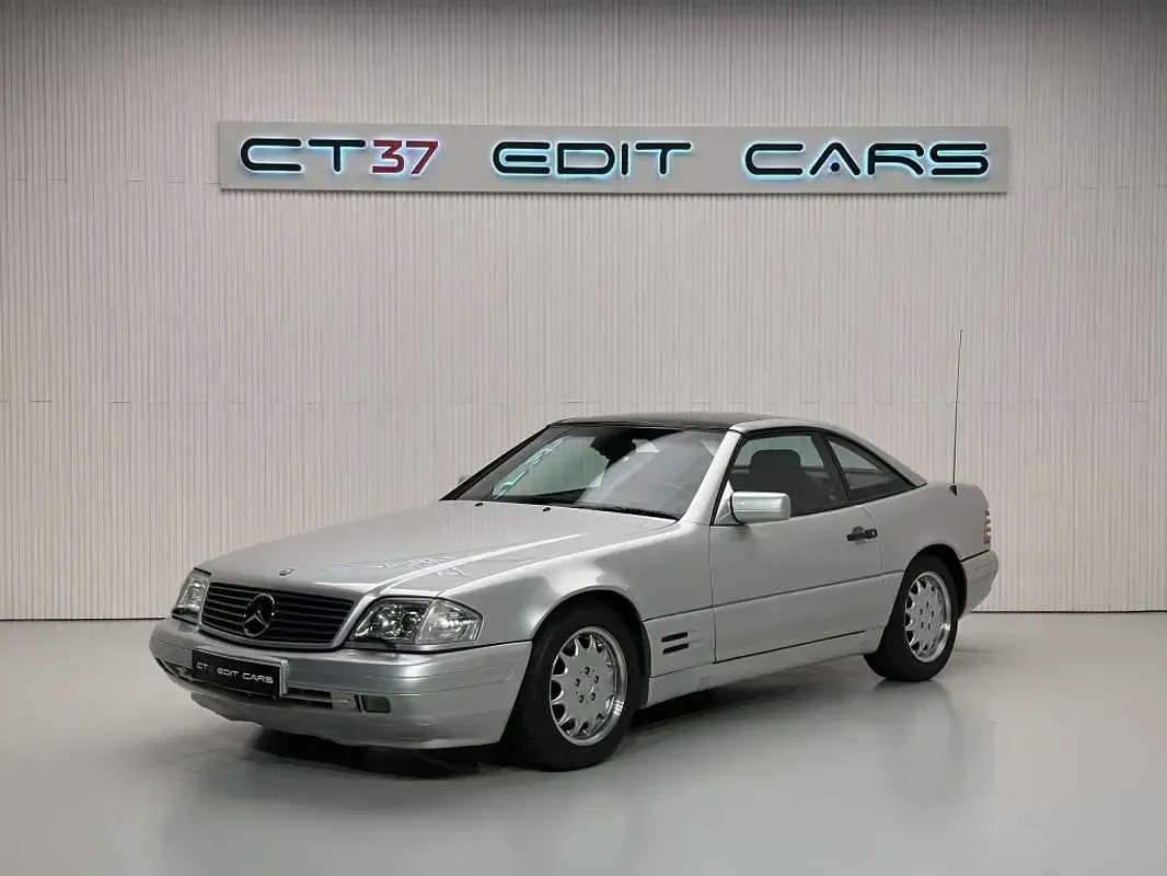 Usado Mercedes SL500 320 CV (235 kW) 1997 Gris Coupe