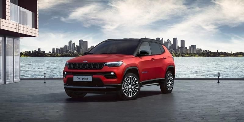 Rojo Nuevo 2025 Jeep Compass Summit SUV | 34.699 € (Precio justo) - Imagen 1/4