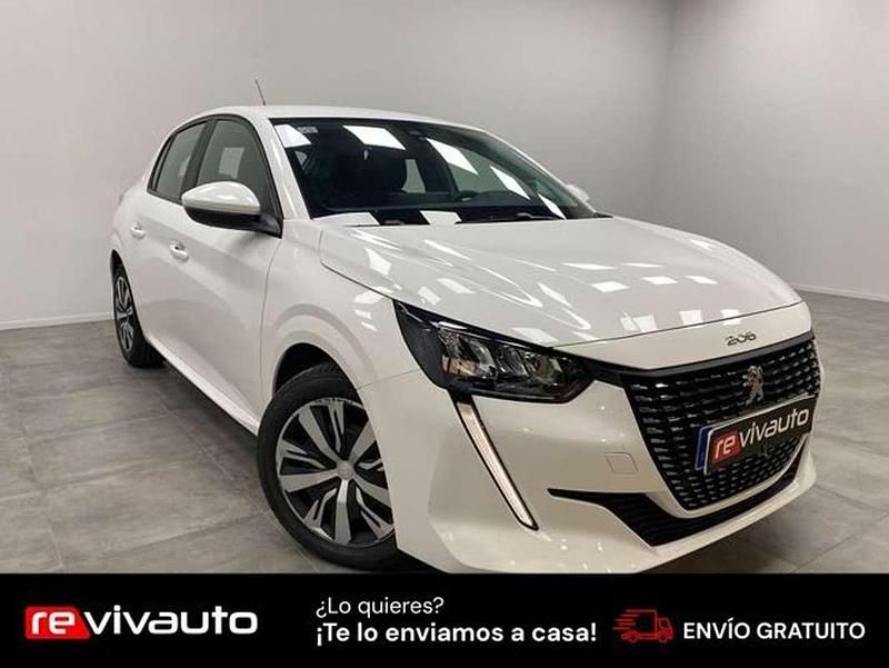 Usado Peugeot 208 Active 110 CV (80 kW) 2020 Blanco Utilitario
