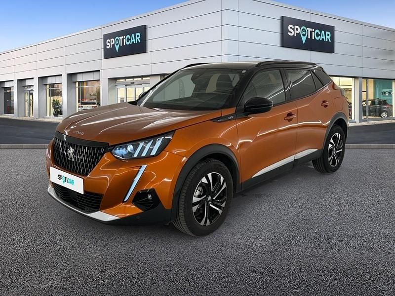 Naranja Usado 2022 Peugeot 2008 GT SUV | 21.490 € (Un poco caro) - Imagen 1/3