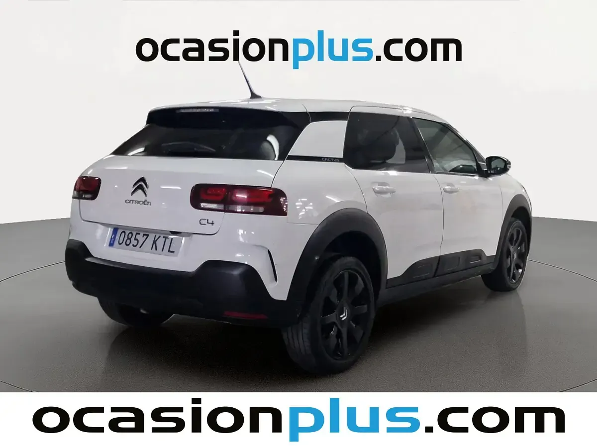 Usado Citroën C4 Cactus PureTech 110 CV (80 kW) 2019 Blanco Utilitario