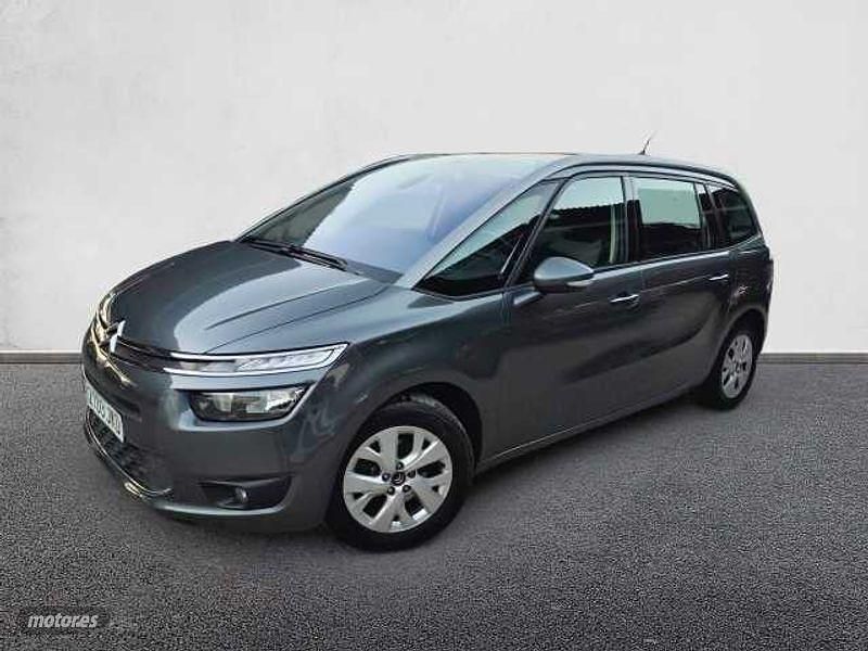 Gris Usado 2015 Citroën Grand C4 Picasso Intensive Monovolumen | 10.900 € (Buen precio) - Imagen 1/4