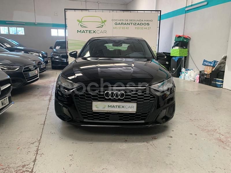 Negro Usado 2021 Audi A3 Sportback Business Berlina | 26.490 € (Precio justo) - Imagen 1/4