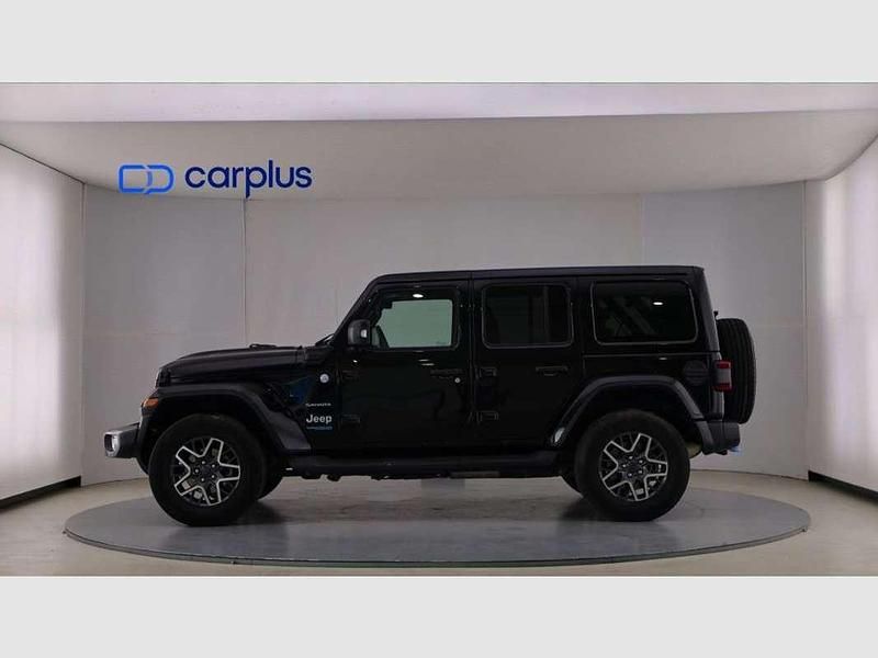 Usado Jeep Wrangler Unlimited Sahara 381 CV (280 kW) 2022 Negro SUV