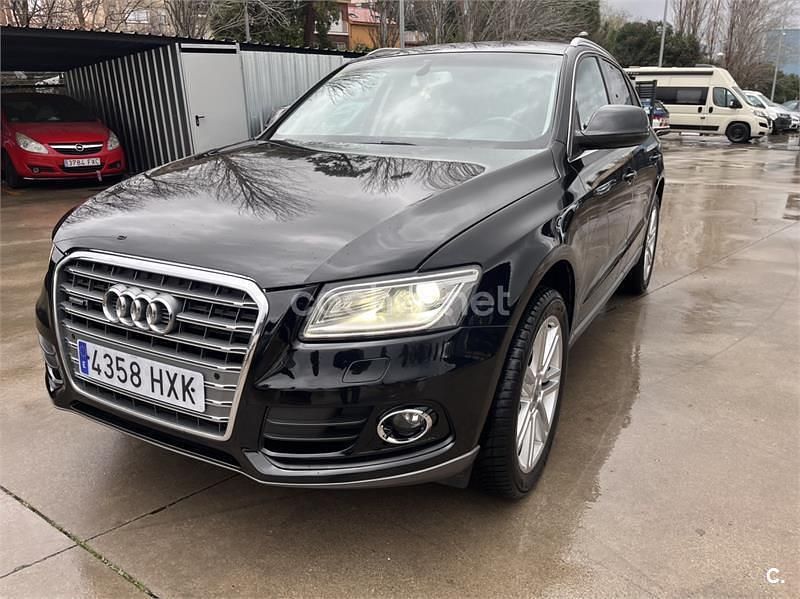 Negro Usado 2014 Audi Q5 Ambiente SUV | 14.200 € (Super precio) - Imagen 1/4