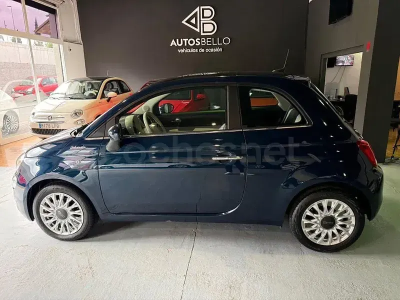 Usado Fiat 500 Dolcevita 70 CV (51 kW) 2021 Azul Berlina