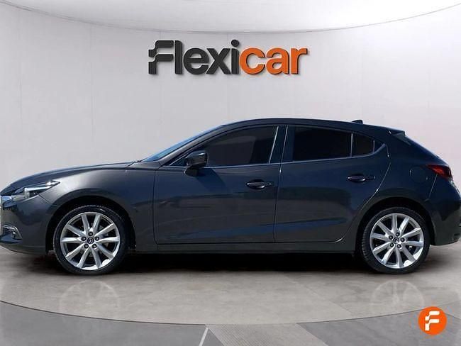 Usado Mazda 3 100 CV (73 kW) 2017 Gris Utilitario