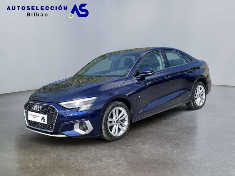 Azul Usado 2022 Audi A3 Advanced Berlina | 32.400 € (Caro) - Imagen 1/4