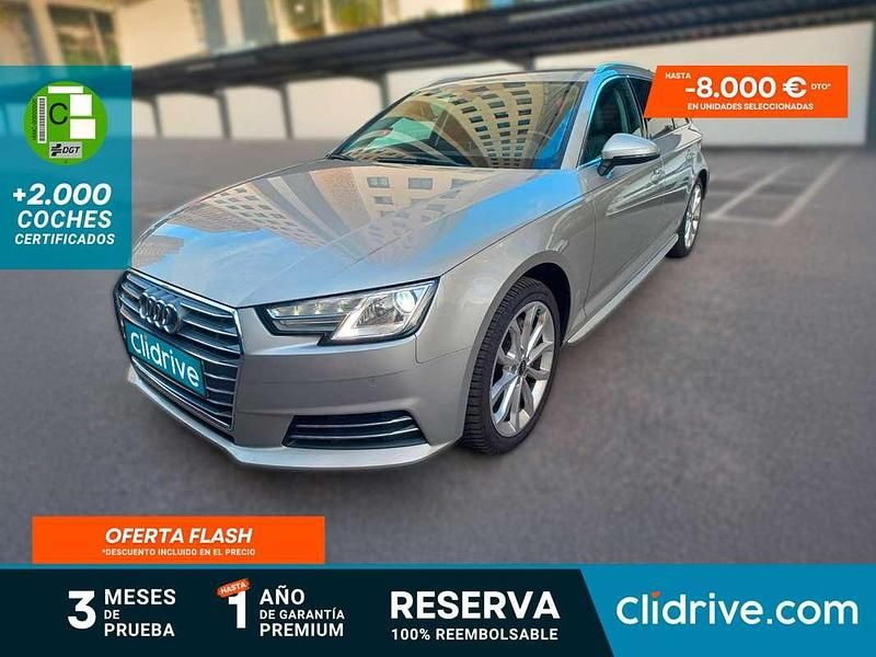 Gris Usado 2016 Audi A4 Premium Familiar | 16.990 € (Precio justo) - Imagen 1/3
