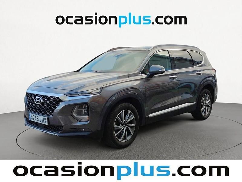 Gris Usado 2020 Hyundai Santa Fe SUV | 30.819 € (Precio justo) - Imagen 1/4