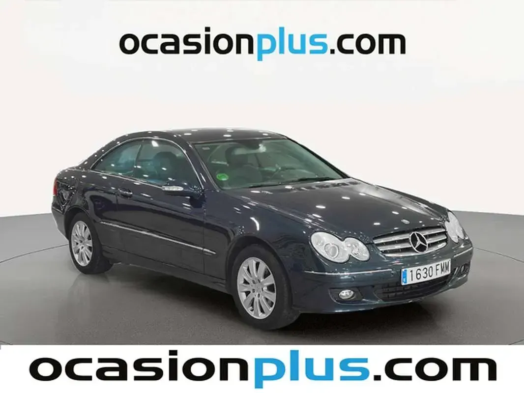 Usado Mercedes CLK200 231 CV (169 kW) 2007 Negro Coupe