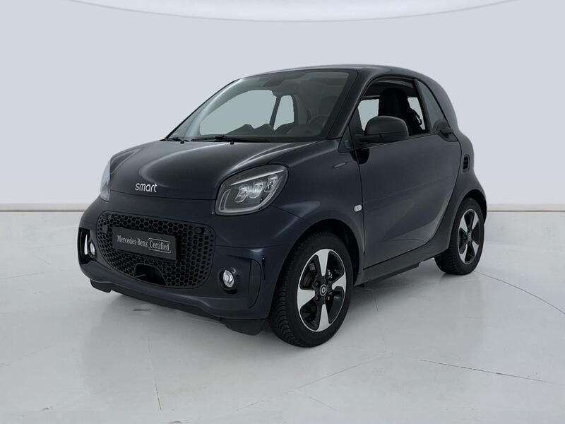 Azul Usado 2023 Smart ForTwo Electric Drive Passion Coupe | 16.100 € (Buen precio) - Imagen 1/4