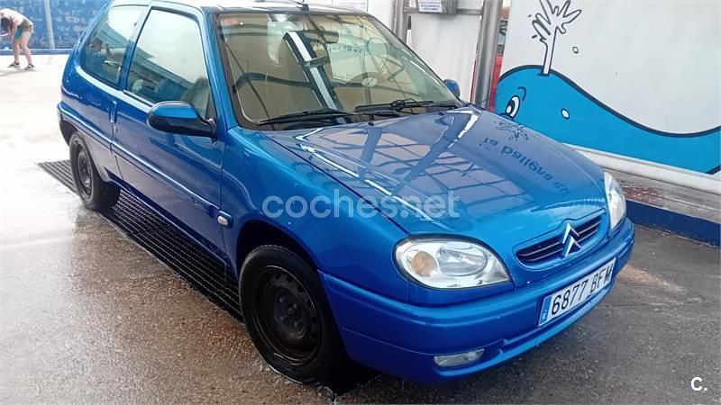 Azul Usado 2001 Citroën Saxo Utilitario | 1450 € (Un poco caro) - Imagen 1/4