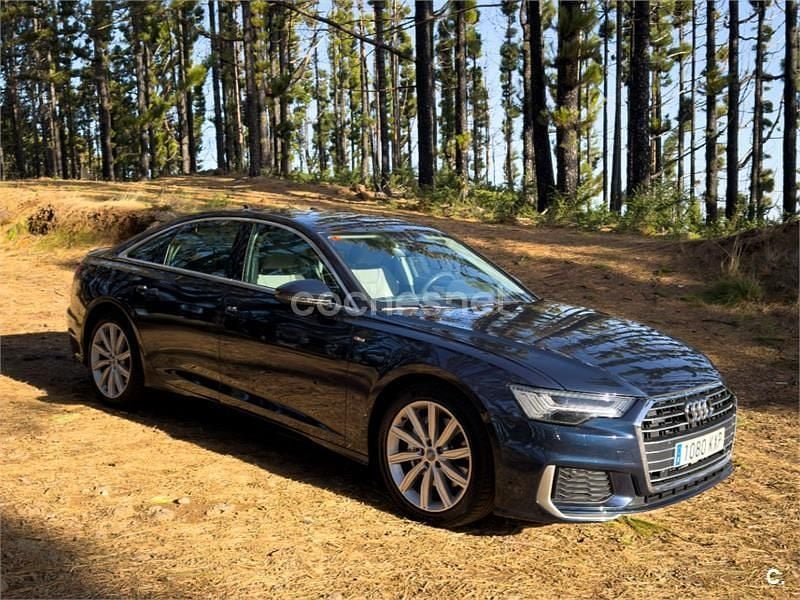 Usado Audi A6 Ambiente 231 CV (169 kW) 2019 Azul Berlina