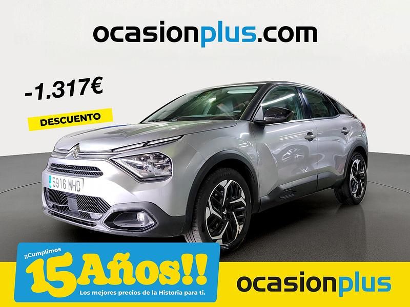 Gris Usado 2023 Citroën C4 Feel Berlina | 14.490 € (Precio justo) - Imagen 1/4