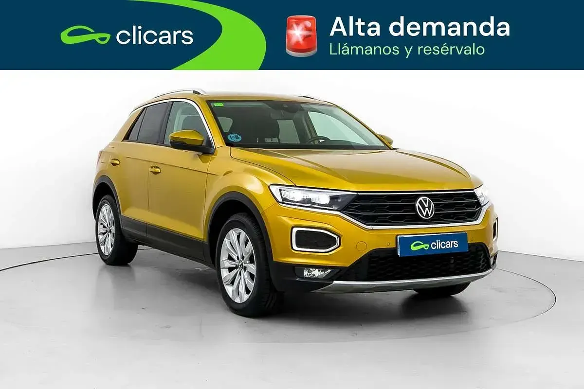 Usado VW T-Roc Advance 150 CV (110 kW) 2021 Amarillo SUV
