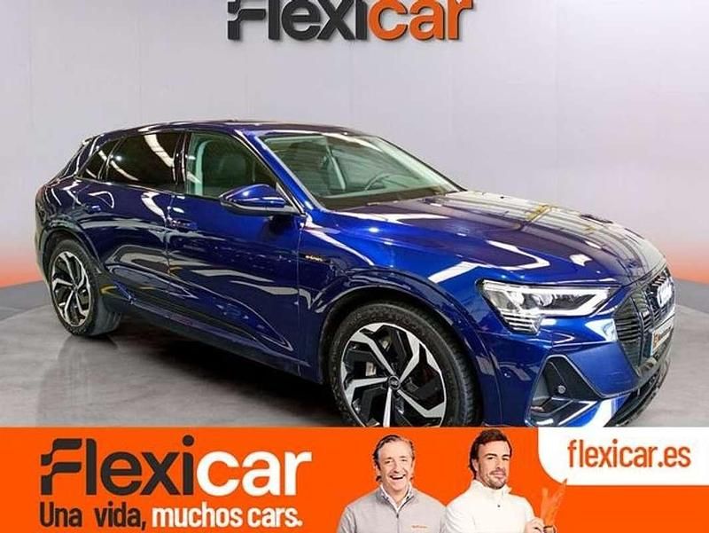 Azul Usado 2021 Audi e-tron S-Line SUV | 30.790 € (Super precio) - Imagen 1/4