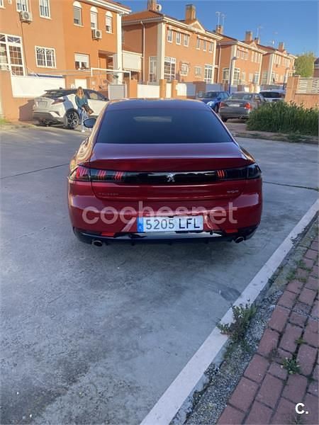 Usado Peugeot 508 GT-line 225 CV (165 kW) 2020 Rojo Berlina