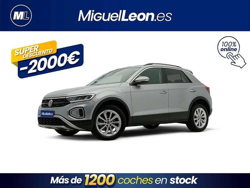 Gris Usado 2024 VW T-Roc Life SUV | 21.985 € (Super precio) - Imagen 1/3