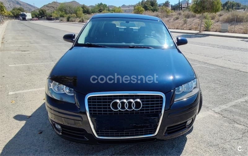 Azul Usado 2008 Audi A3 Sportback Ambition Utilitario | 6600 € (Precio justo) - Imagen 1/4