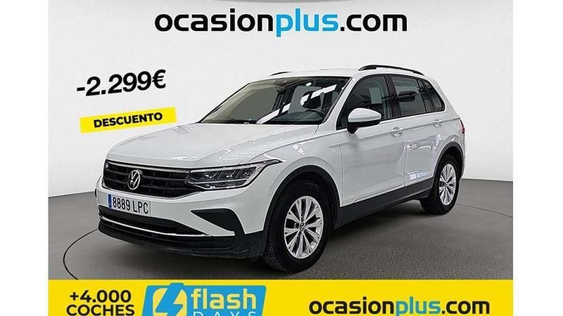 Blanco Usado 2021 VW Tiguan SUV | 21.728 € (Buen precio) - Imagen 1/4