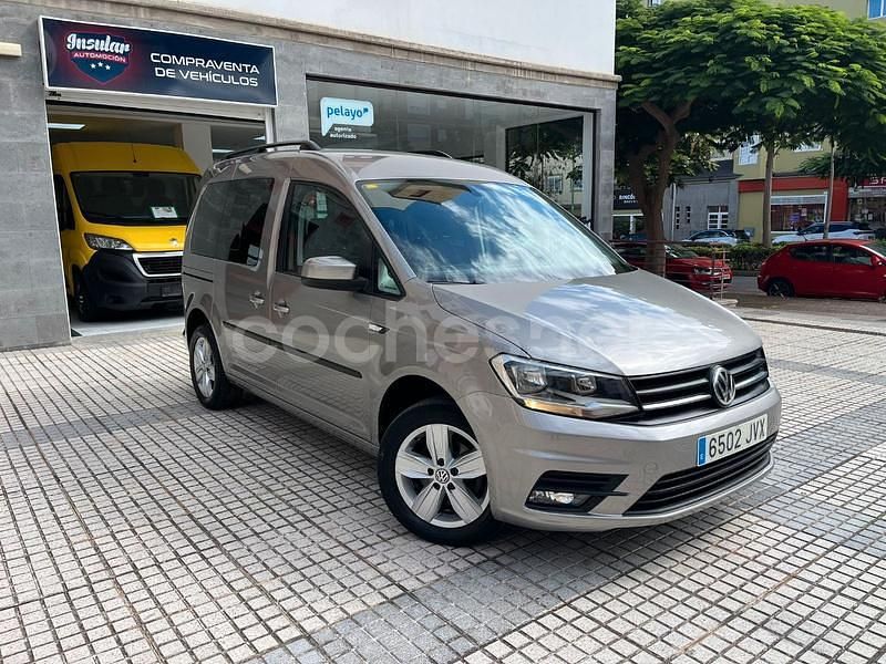 Marrón Usado 2017 VW Caddy Trendline Monovolumen | 14.995 € (Precio justo) - Imagen 1/4