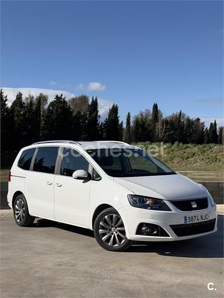 Usado Seat Alhambra I-Tech 150 CV (110 kW) 2015 Blanco Monovolumen