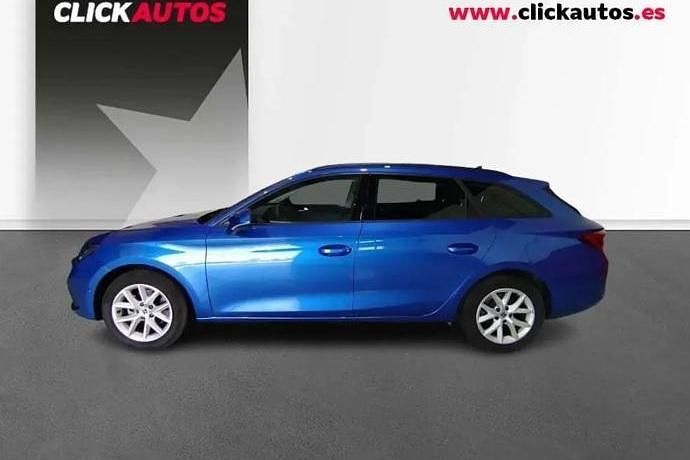 Usado Seat Leon Sport 116 HP (85 kW) 2025 Azul Carrinha